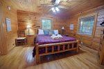 Laurel Creek Cabin Rental- Blue Ridge Living Room
